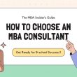 All You Need to Know About MBA Consultants in India