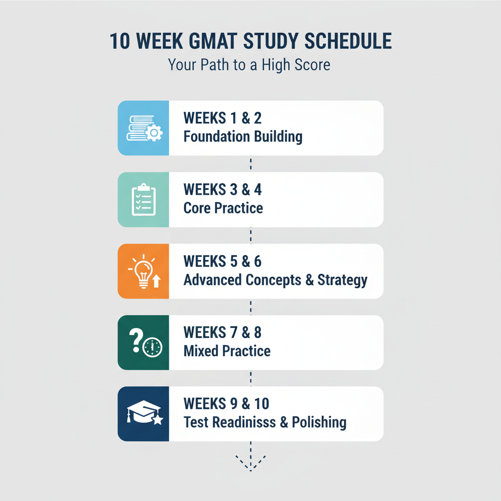 10 Week GMAT Study Schedule