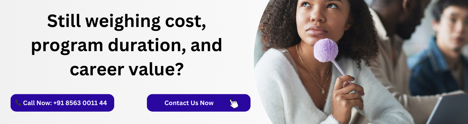 Still weighing cost, program duration, and career value?