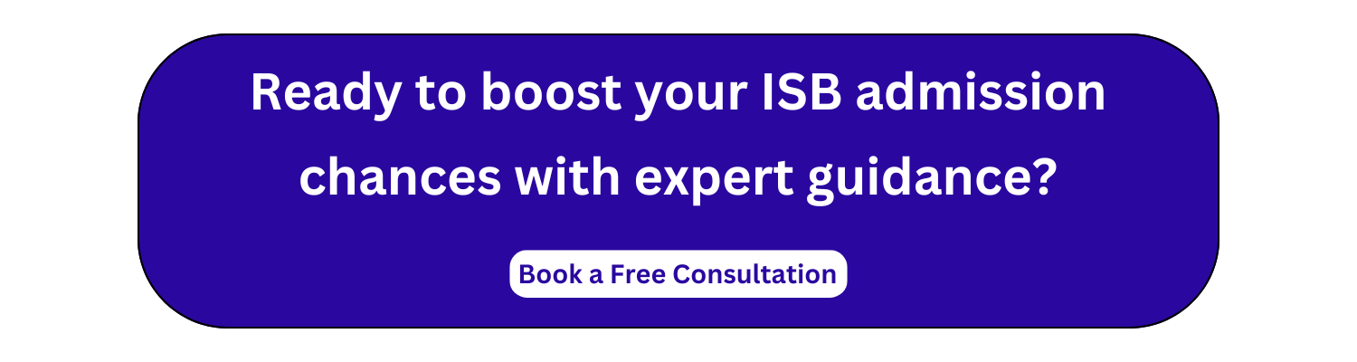 Ready to boost your ISB admission chances with expert guidance?