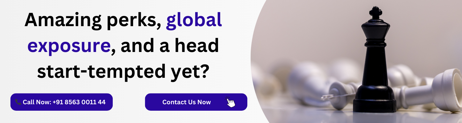 Amazing perks, global exposure, and a head start-tempted yet?