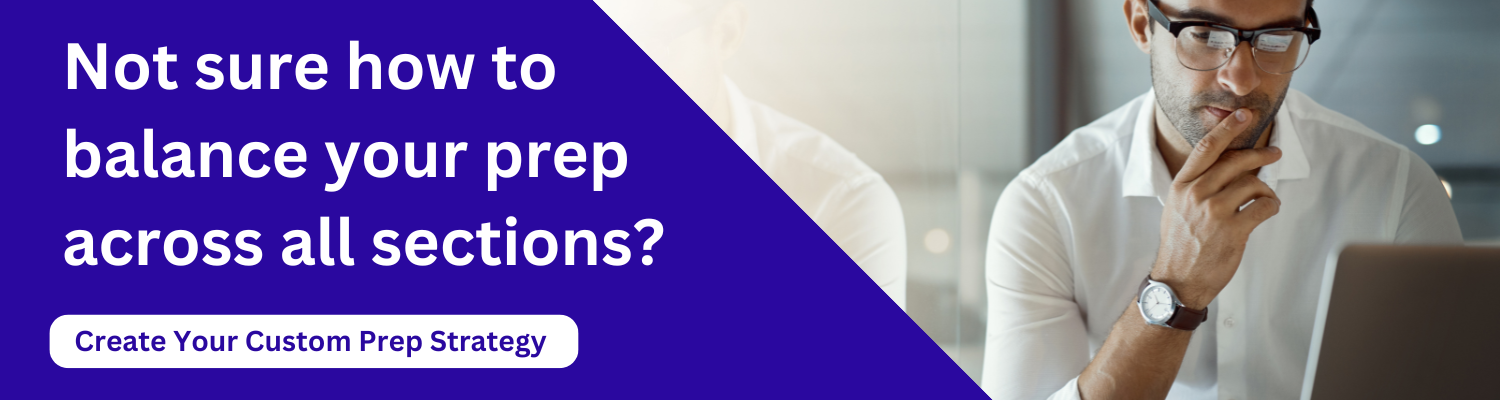 Not sure how to balance your prep across all sections?