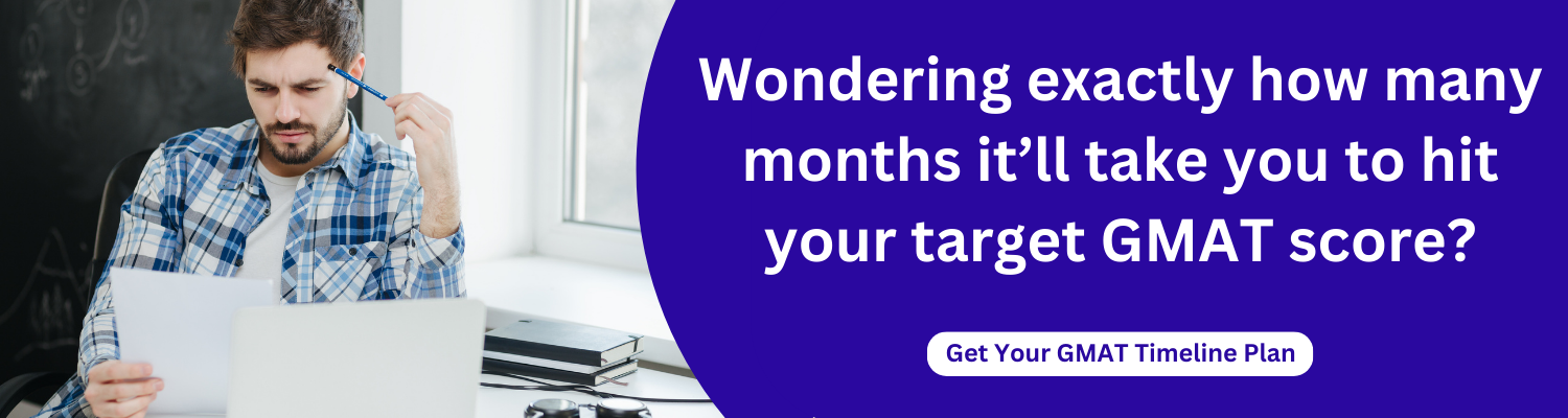 Wondering exactly how many months it’ll take you to hit your target GMAT score?