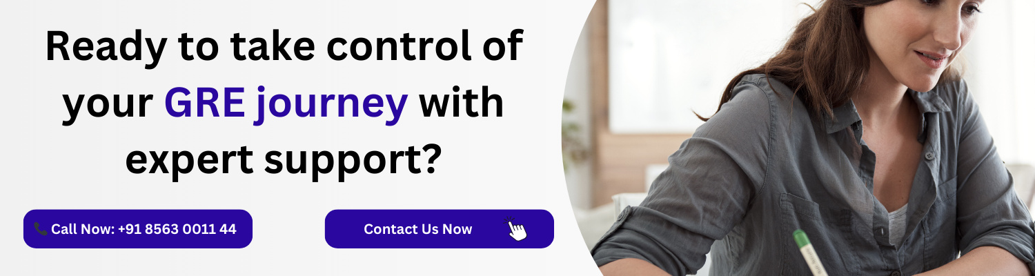 Ready to take control of your GRE journey with expert support?