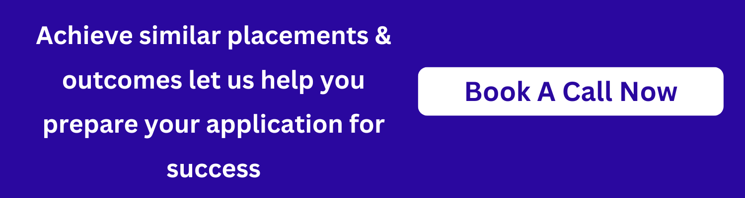 Achieve similar placements & outcomes