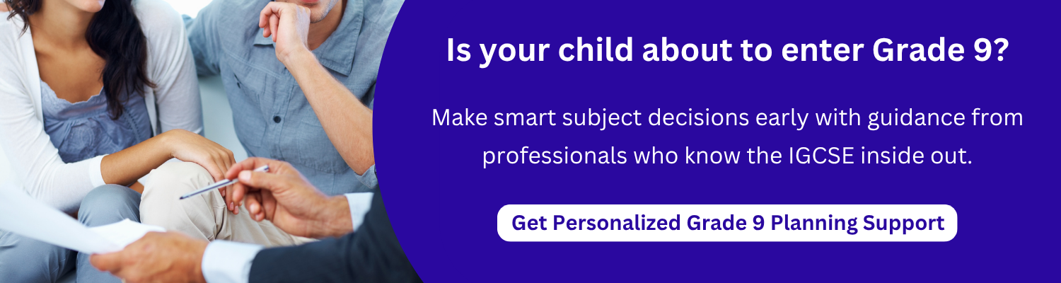 Make smart subject decisions early with guidance from professionals who know the IGCSE inside out.