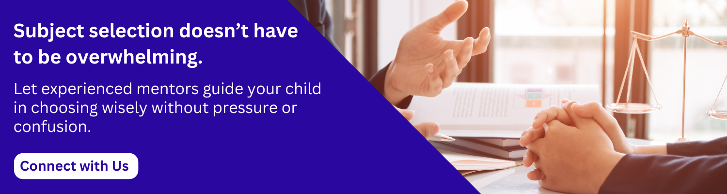 Subject selection doesn’t have to be overwhelming.