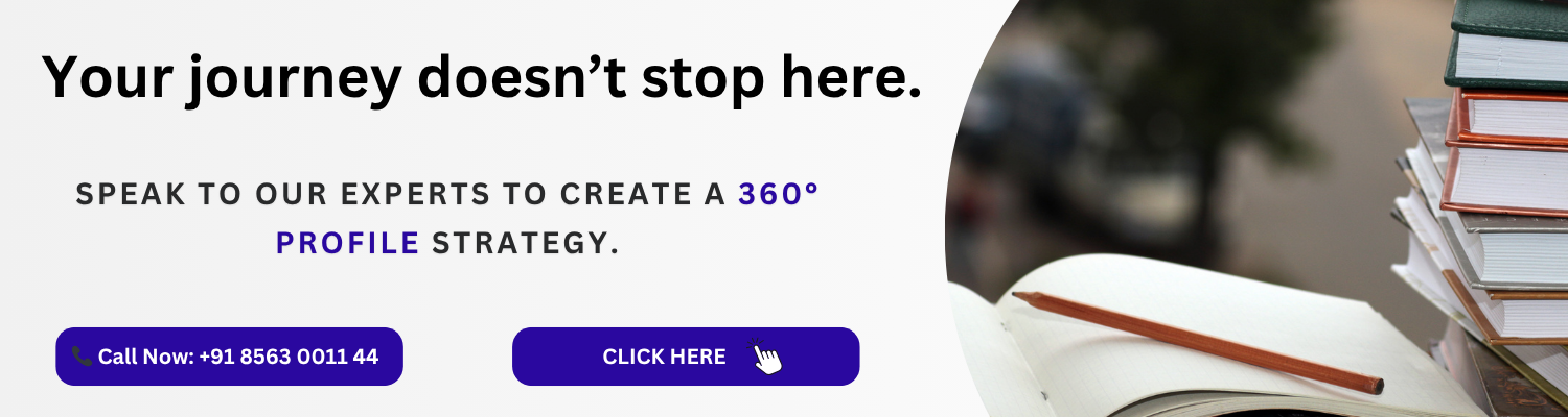 Your journey doesn’t stop here. Speak to our experts to create a 360° profile strategy.