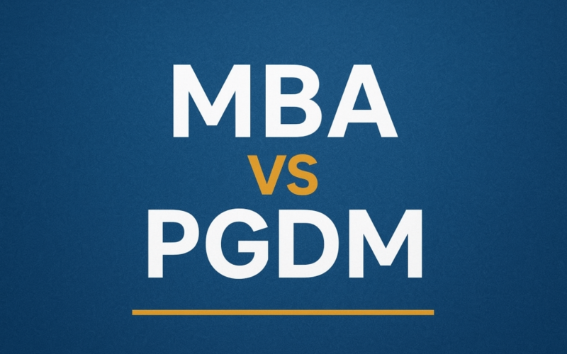 MBA vs PGDM