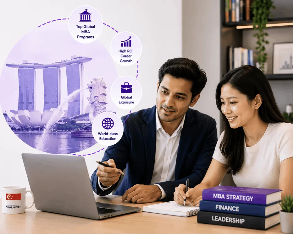 Students planning MBA applications with a Singapore business school admissions strategy