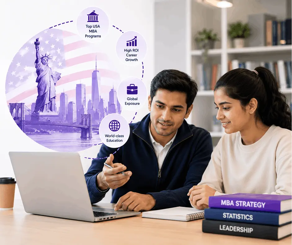 Students planning MBA applications with a US business school admissions strategy